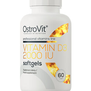 Vitamin D3 2000 IU Professional Vitamins Line - 60 kapsula